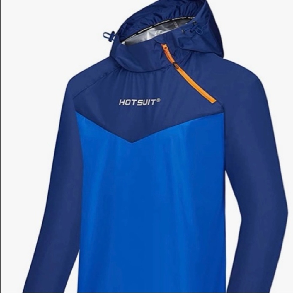 NWT HOTSUIT Sauna Jacket for Men Sweat Pullover Jacket ONLY SZ 3X